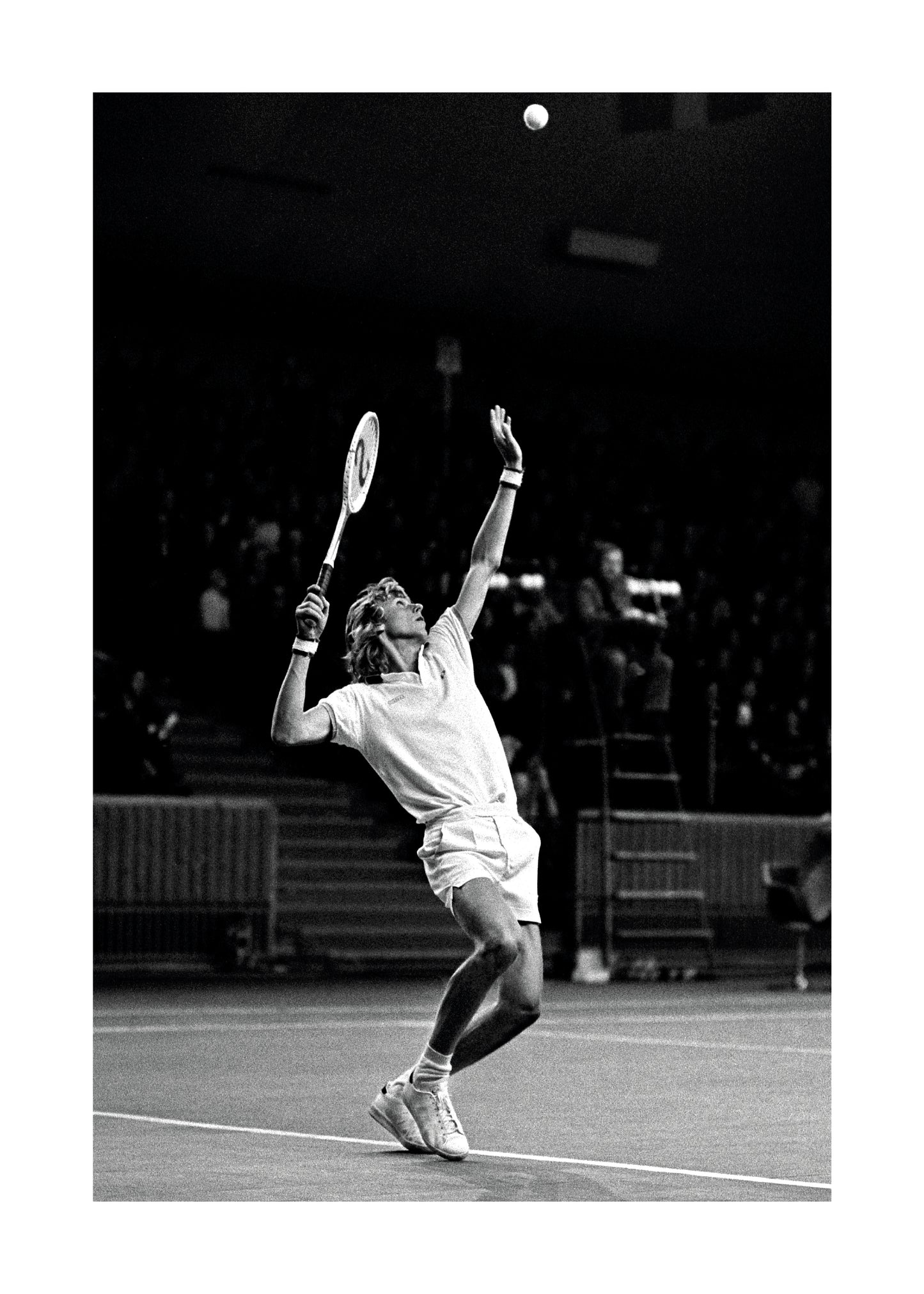 Björn Borg, Serve