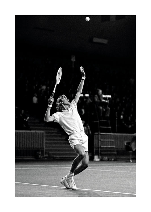 Björn Borg, Serve
