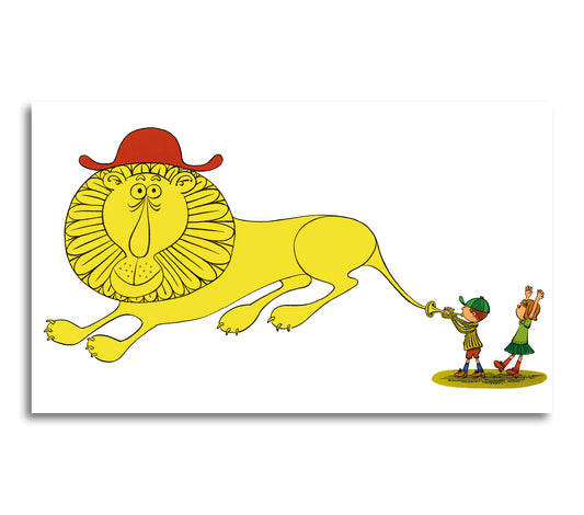 – Hjälp sa Lena om lejonet.