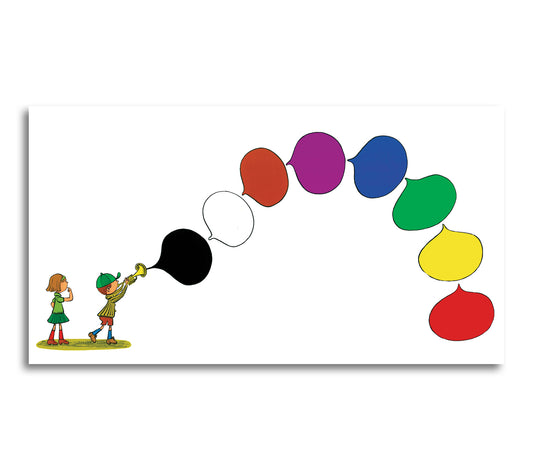 – Jag kan blåsa små färgmoln, sa Olle.