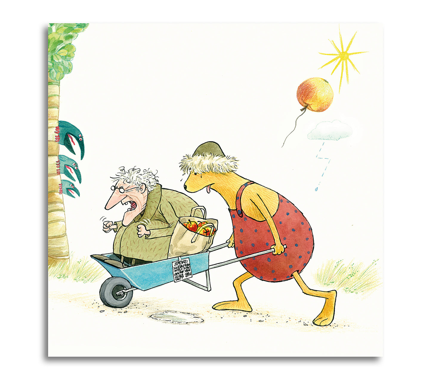 – Det är tungt, pustar Nasse