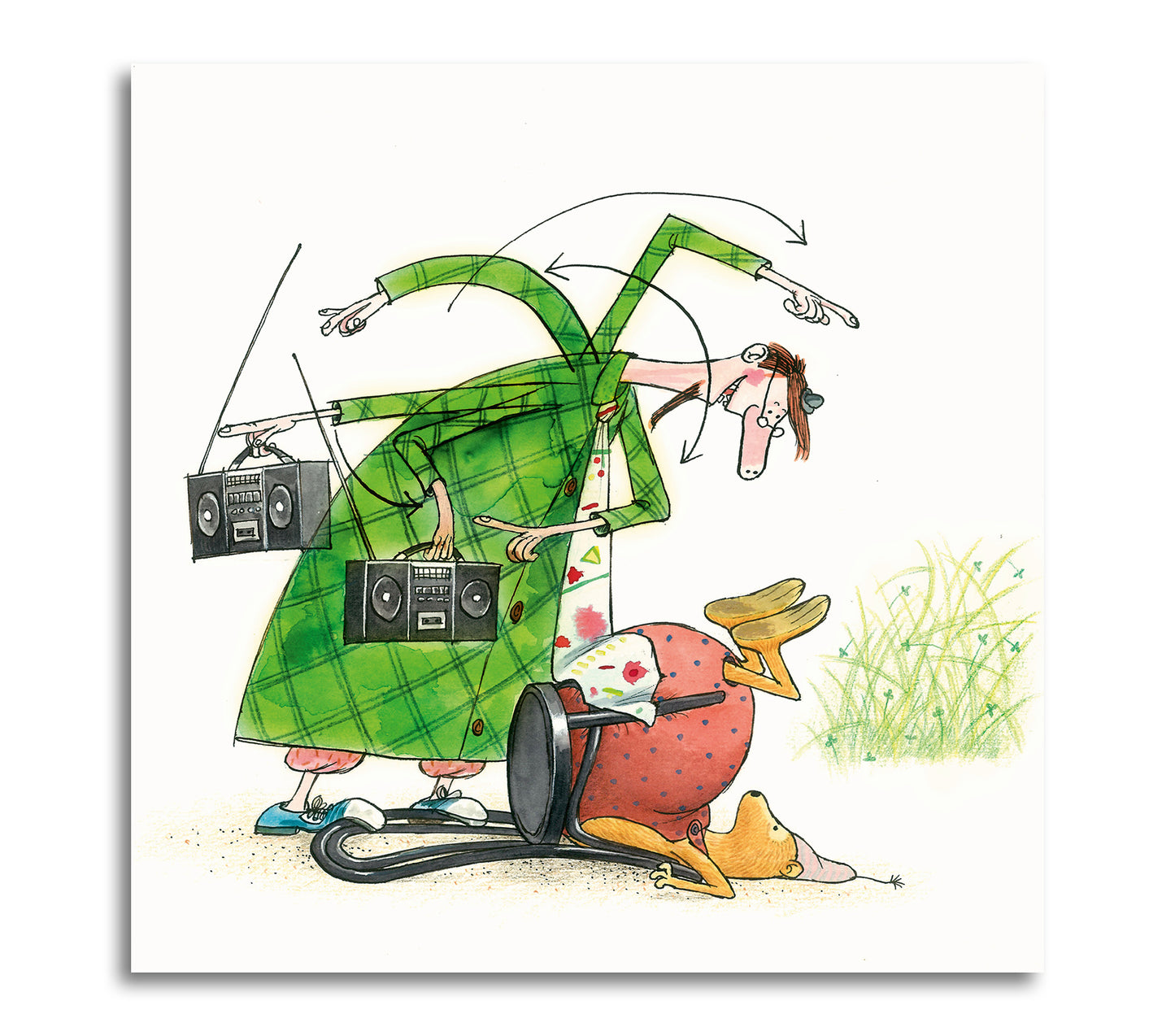 Nasse sitter på fel sida