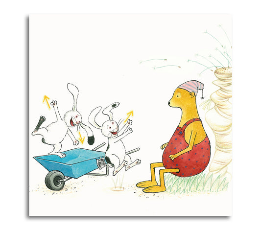 – Vadå uppförsbacke nedförsbacke, undrar Nasse