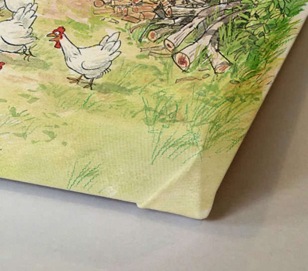 Findus jagar hönsen