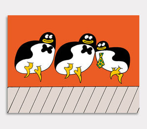 Tre. Sjungande pingviner
